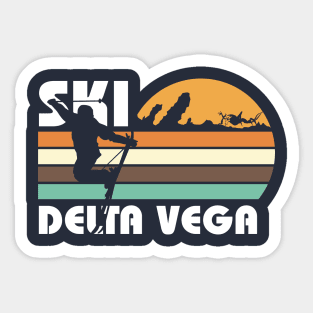 Ski Delta Vega Sticker